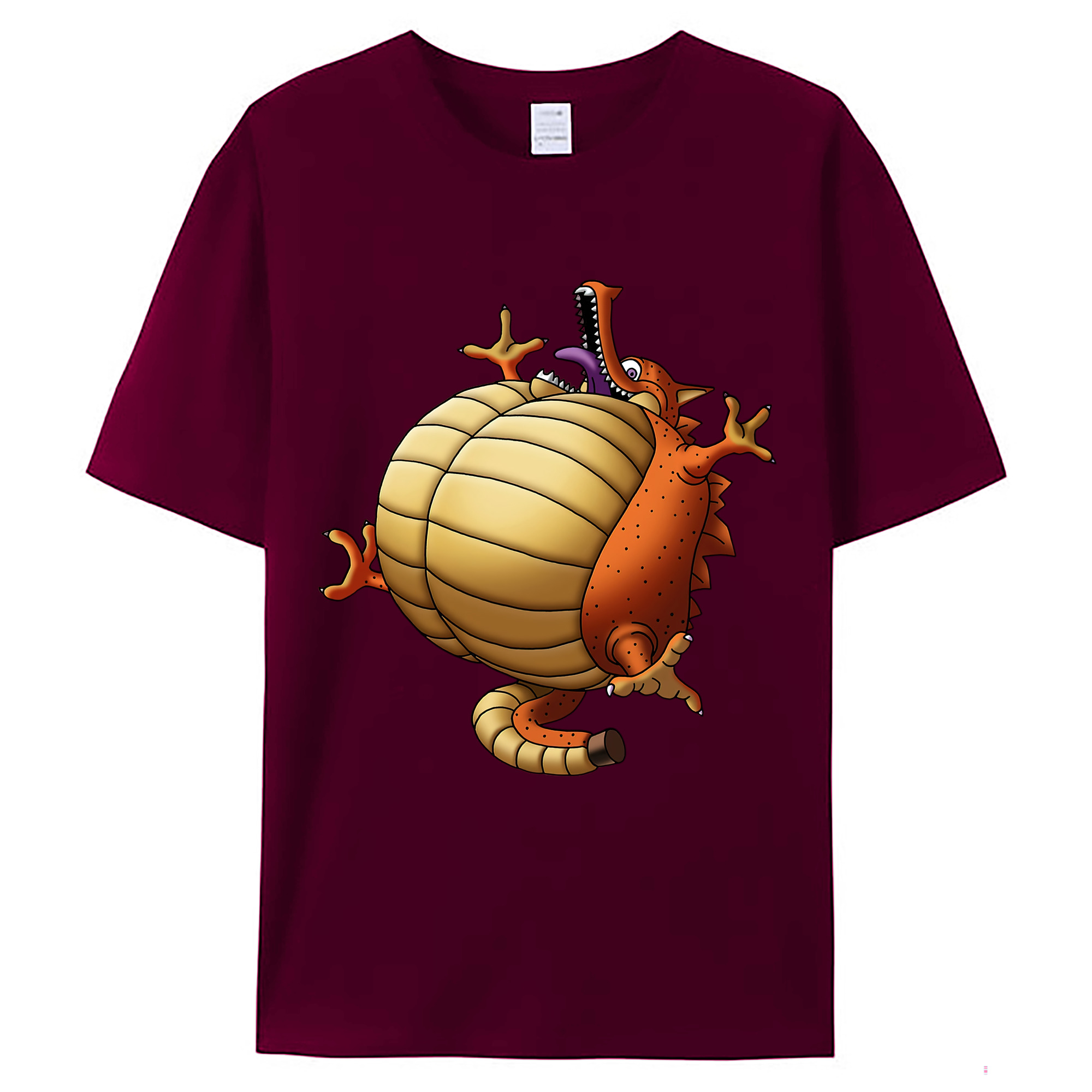 （画像用） ドラゴンクエスト Doragon Kuesuto Dragon Quest レディースカジュアルプリントTシャツ（綿100％）